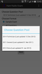 Choose Question Pool